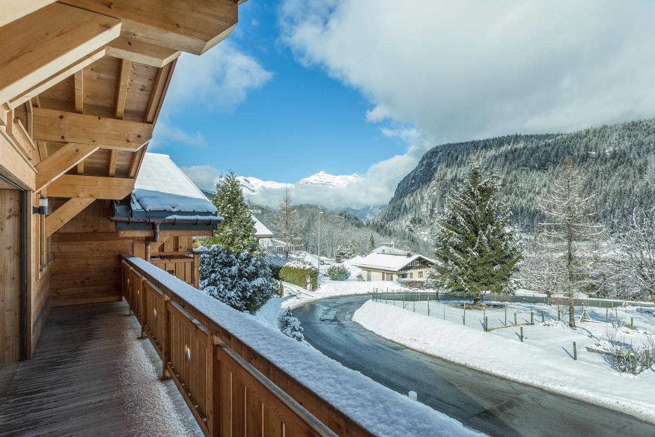 Apartment Trabets 2 - Alpes Travel - Les Houches - Sleeps 8 Екстериор снимка